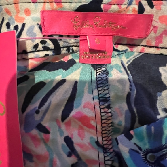 NWT-Lilly Pulitzer Malorie High Rise pant trousers - Picture 6 of 9